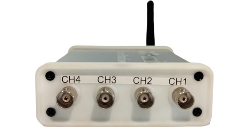 DT-Unit 無(wú)線接收器側(cè)面圖